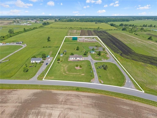 13489 Case Rd, Lyme, NY 13622 - view of rural area with property boundaries highlighted