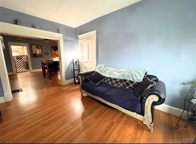 176-178 E Clark St, German Flatts, NY 13357 - living area featuring wood finished floors