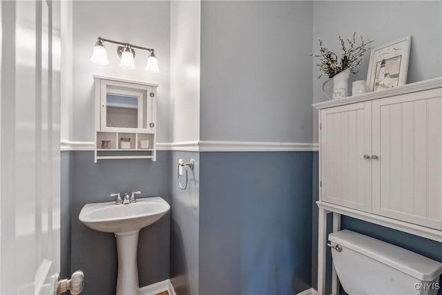 8879 Kilkenny Dr, Lysander, NY 13027 - half bathroom featuring toilet