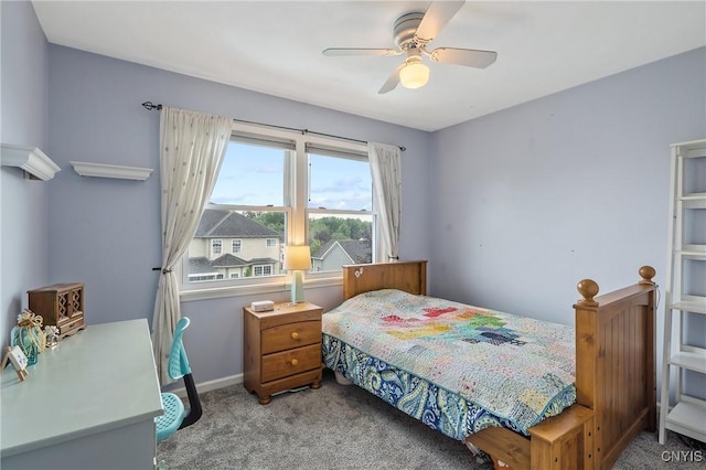 8879 Kilkenny Dr, Lysander, NY 13027 - bedroom featuring carpet flooring and ceiling fan