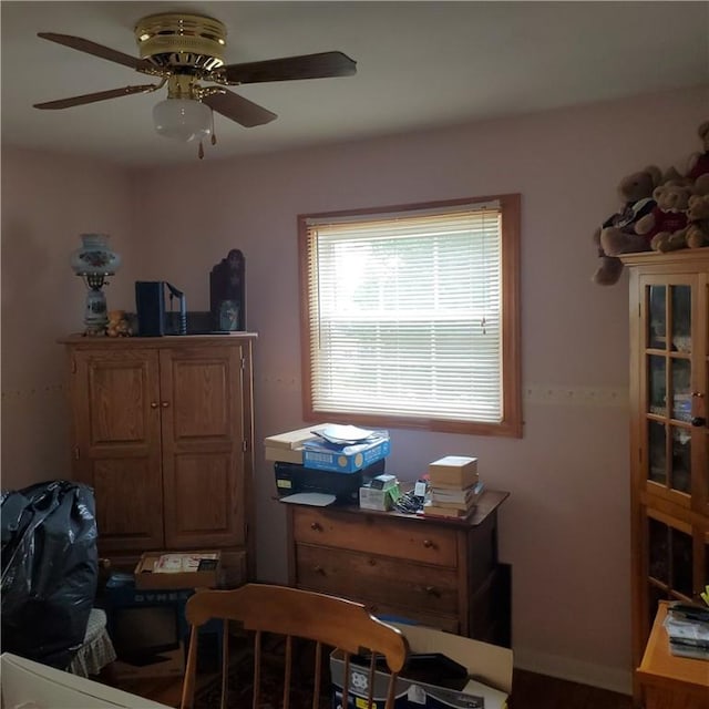 56 Briarcliff, Horseheads, NY 14845 - sitting room with ceiling fan