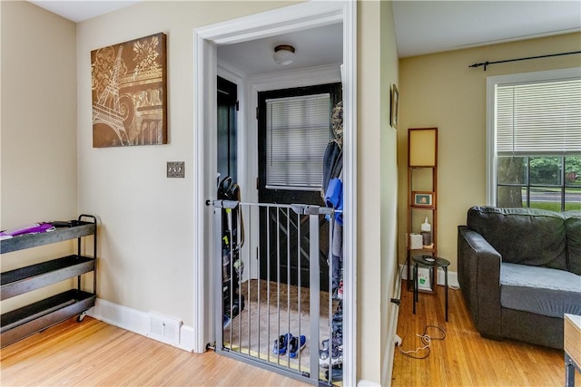5978 State Route 21st Hwy, Williamson, NY 14589 - entryway featuring wood finished floors