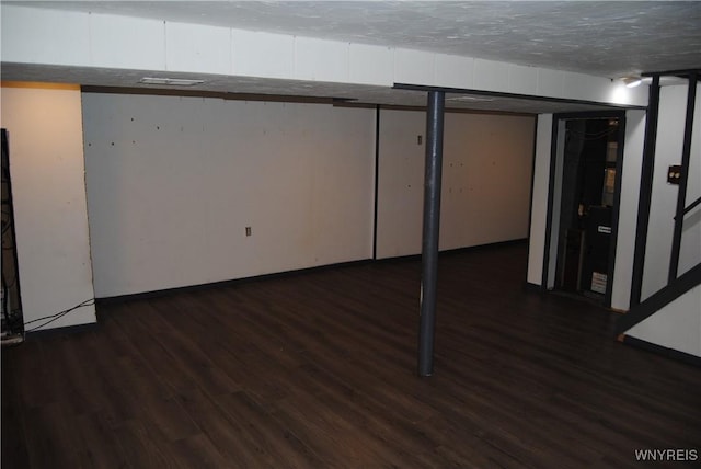 3028 Welch Ave, Niagara Falls, NY 14303 - finished basement featuring dark wood finished floors