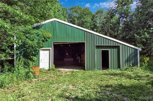 2035 Centerline Rd, Sheldon, NY 14167 - view of detached garage
