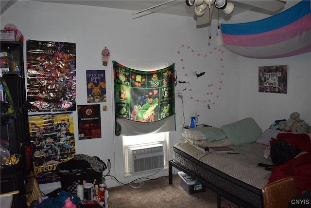 20 E Main St, Cortland, NY 13045 - bedroom with carpet and cooling unit