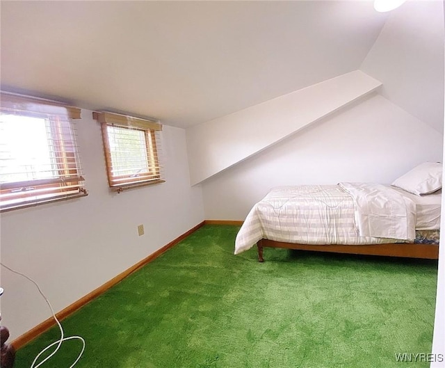 5436 Java Lake Rd, Java, NY 14009 - bedroom featuring carpet floors and lofted ceiling