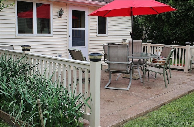 5436 Java Lake Rd, Java, NY 14009 - wooden deck with outdoor dining space
