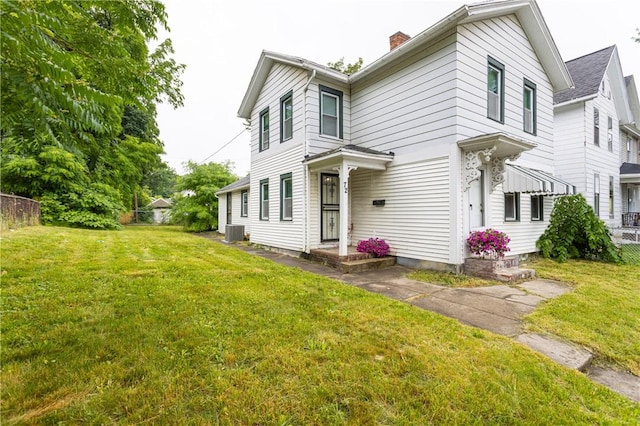 72 Weld St, Rochester, NY 14605 - view of front of property with a chimney