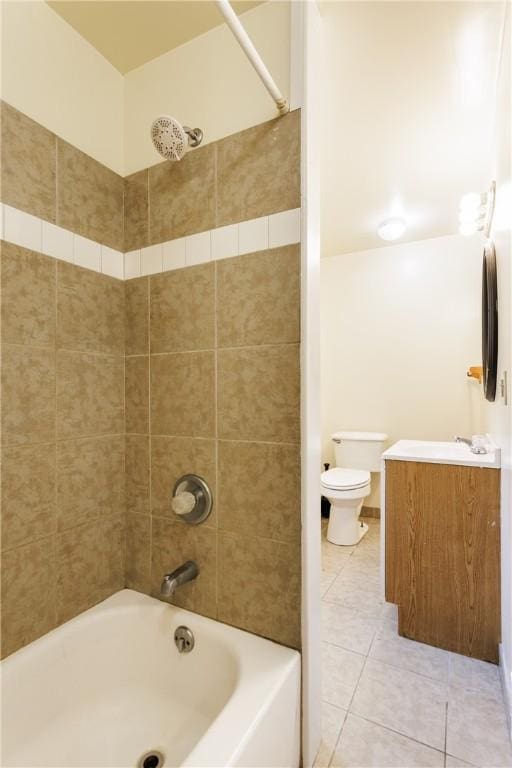 72 Weld St, Rochester, NY 14605 - bathroom featuring tile patterned floors, shower / tub combination, and vanity