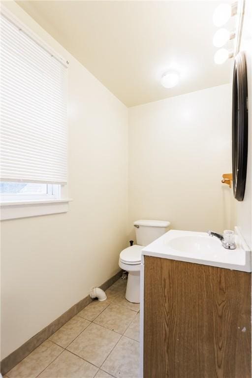 72 Weld St, Rochester, NY 14605 - half bath featuring vanity and tile patterned flooring