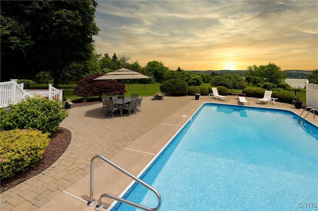 2516 W Lake Rd, Skaneateles, NY 13152 - swimming pool featuring a patio