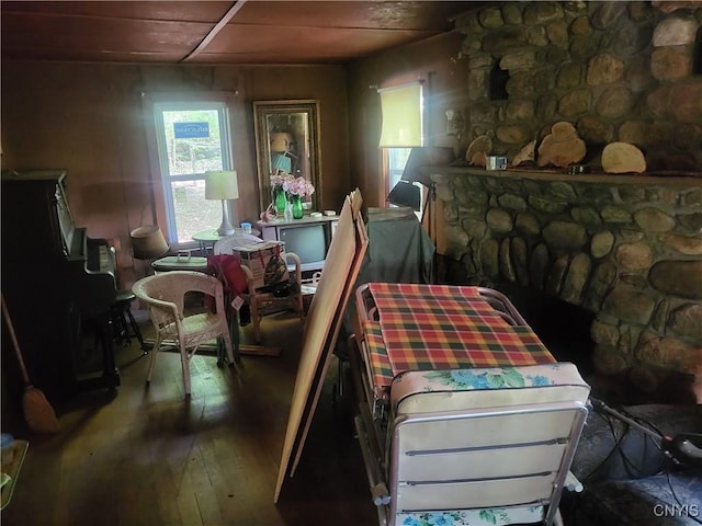 182 Seneca Rd, Webb, NY 13420 - misc room with hardwood / wood-style floors