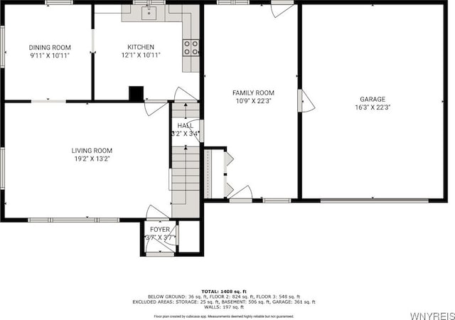2104 Walnut Ave, Niagara Falls, NY 14301 - view of home floor plan