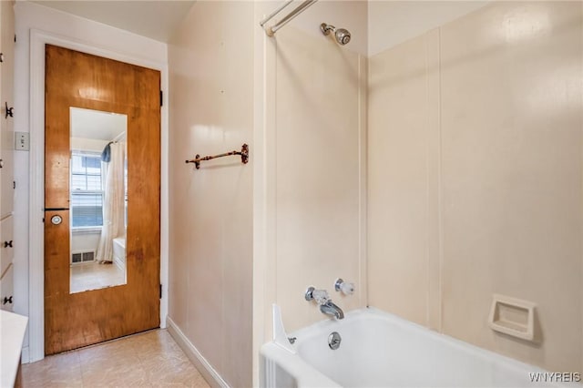 2104 Walnut Ave, Niagara Falls, NY 14301 - full bathroom with shower / tub combination and baseboards