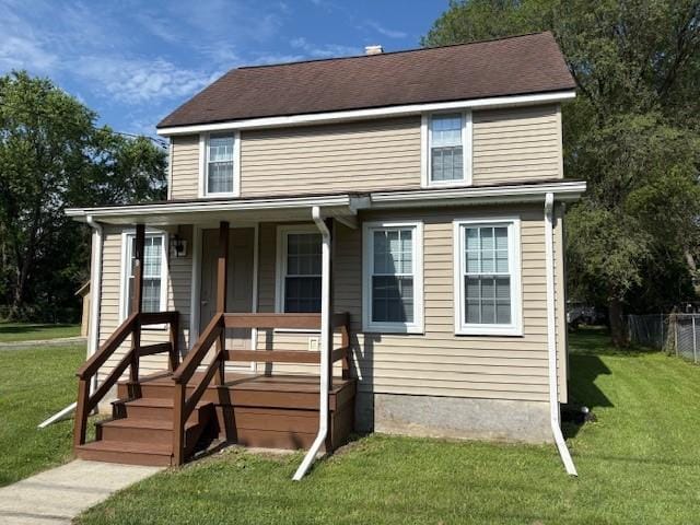 19 California Ave, Horseheads, NY 14903 - view of front facade with a porch