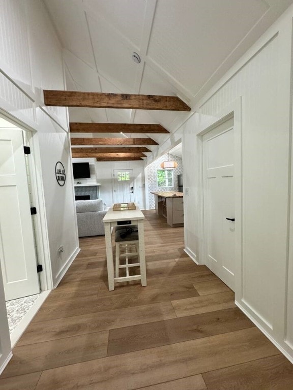 1737 Tupper Hill Rd, Franklin, NY 13775 - kitchen with wood finished floors