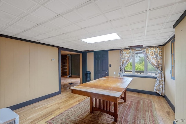 388 Sutton Rd, Schroeppel, NY 13132 - dining space featuring wood finished floors