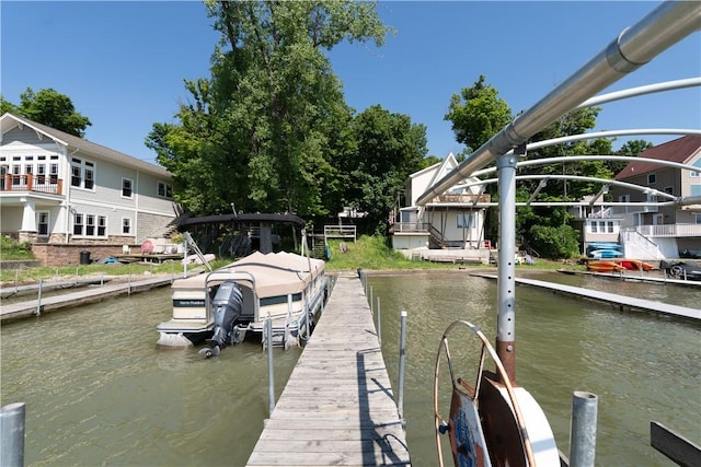 5343 Cedarwood Ln, Conesus, NY 14435 - dock area with a water view