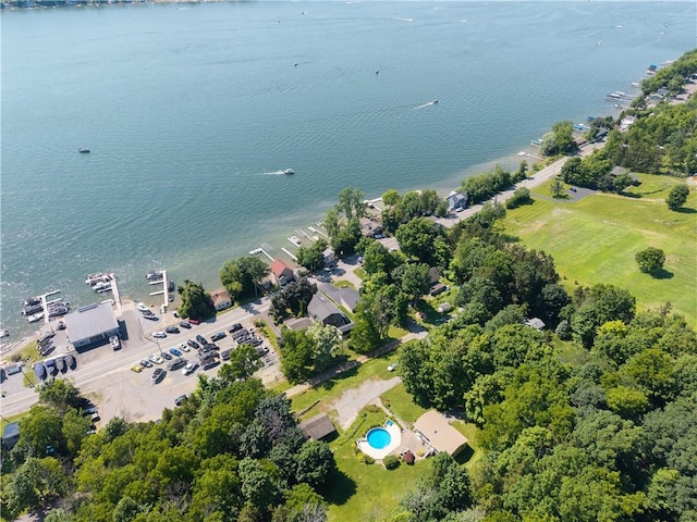 5343 Cedarwood Ln, Conesus, NY 14435 - drone / aerial view of a nearby body of water