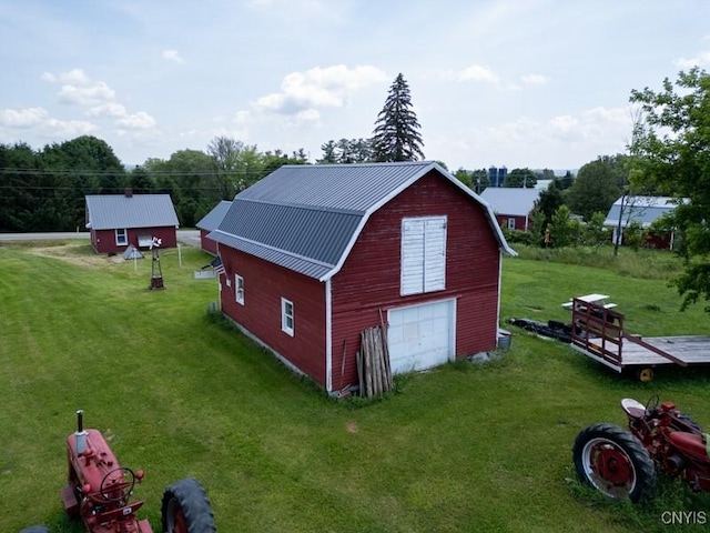 119 Murphy Rd, Manheim, NY 13365 - view of barn with a yard