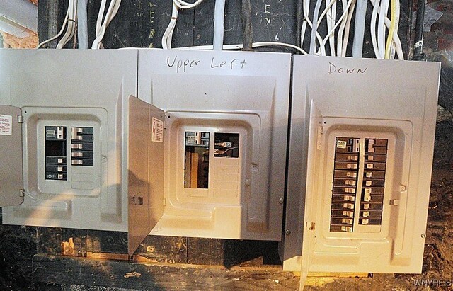 57 Christiana St, North Tonawanda, NY 14120 - utility room featuring electric panel
