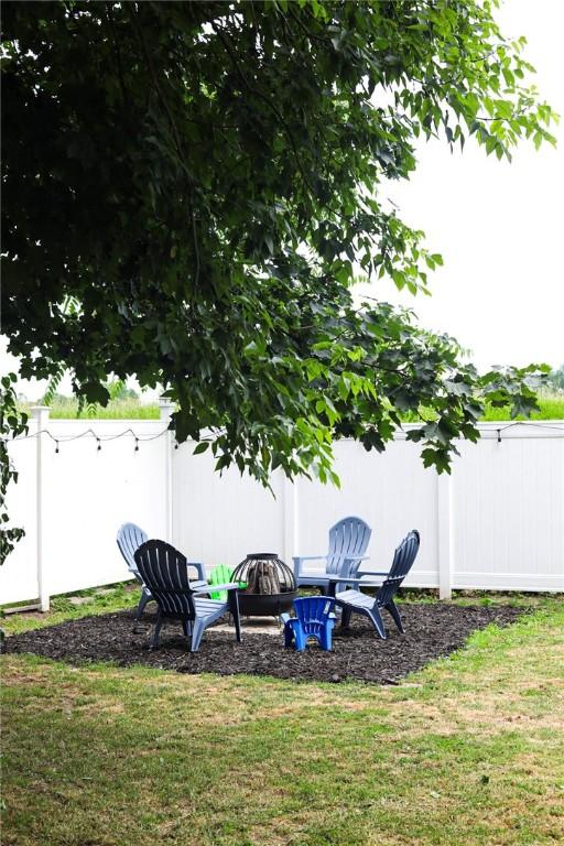 459 W Water St, Elmira City, NY 14905 - view of yard