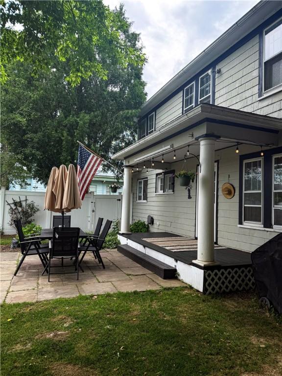 459 W Water St, Elmira City, NY 14905 - view of patio featuring a wooden deck