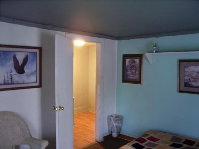 30 Mitchell St, Norwich, NY 13815 - bedroom with wood finished floors and baseboards