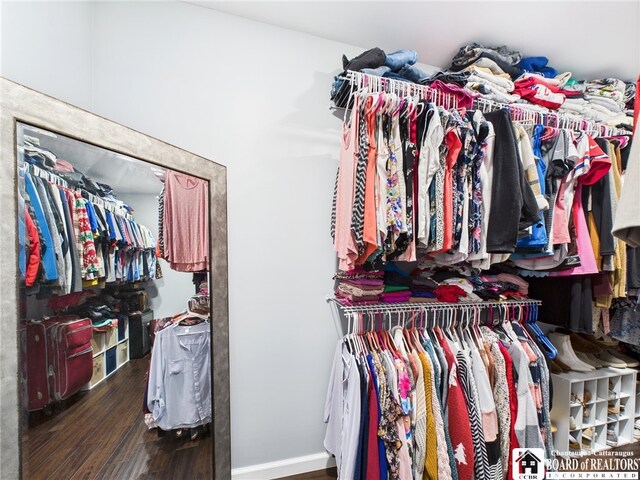709 Main St, Olean, NY 14760 - walk in closet with wood finished floors