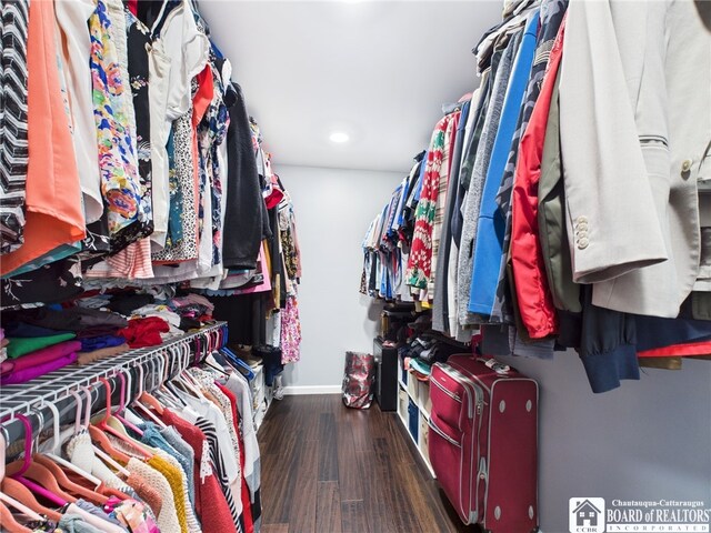 709 Main St, Olean, NY 14760 - walk in closet with wood finished floors