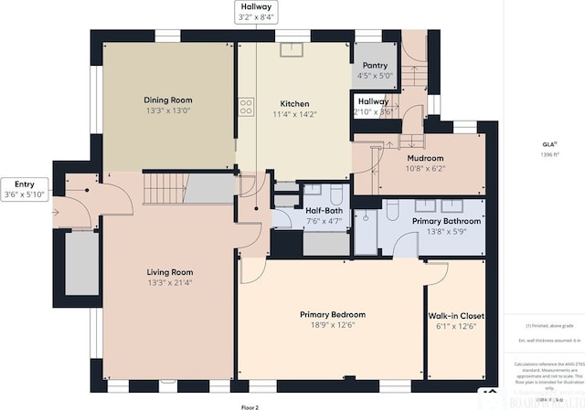 709 Main St, Olean, NY 14760 - view of home floor plan