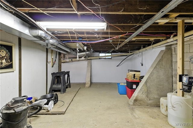 11583 Gowanda State Rd, North Collins, NY 14111 - view of unfinished basement