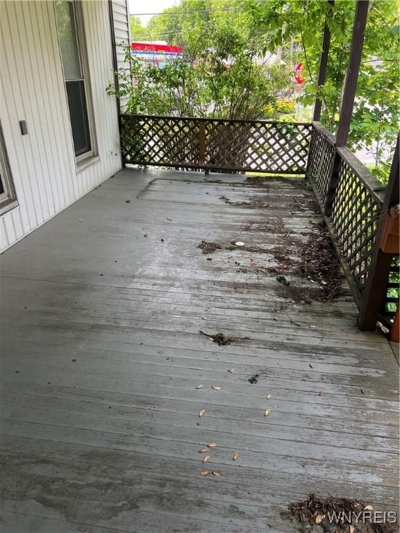 4535 Holley Byron Rd, Clarendon, NY 14470 - view of wooden terrace