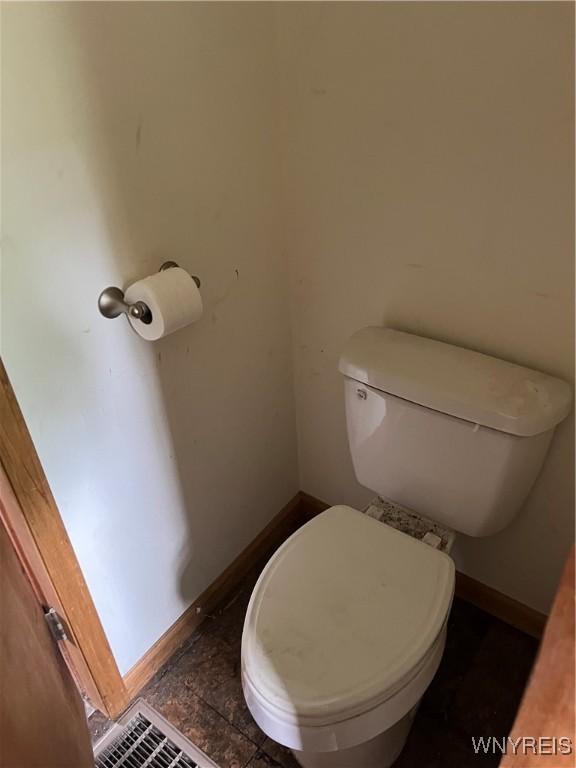 4535 Holley Byron Rd, Clarendon, NY 14470 - bathroom with toilet and baseboards