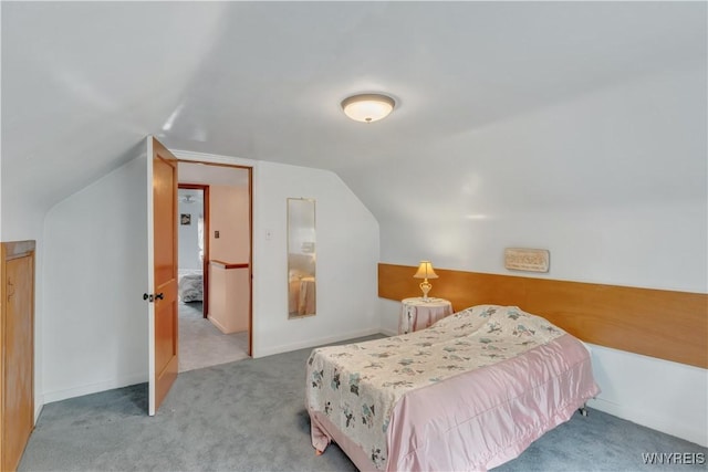 2482 Grand Ave, Niagara Falls, NY 14301 - carpeted bedroom with vaulted ceiling