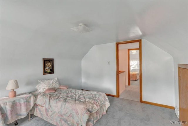 2482 Grand Ave, Niagara Falls, NY 14301 - bedroom with carpet and vaulted ceiling