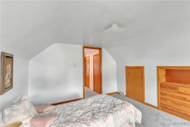 2482 Grand Ave, Niagara Falls, NY 14301 - bedroom featuring vaulted ceiling and carpet floors