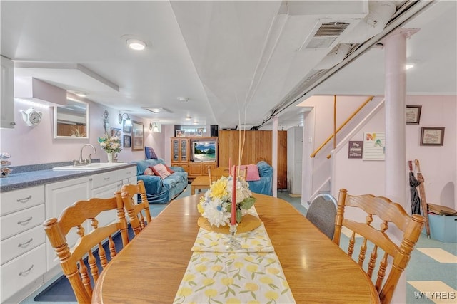 2482 Grand Ave, Niagara Falls, NY 14301 - dining room featuring stairway