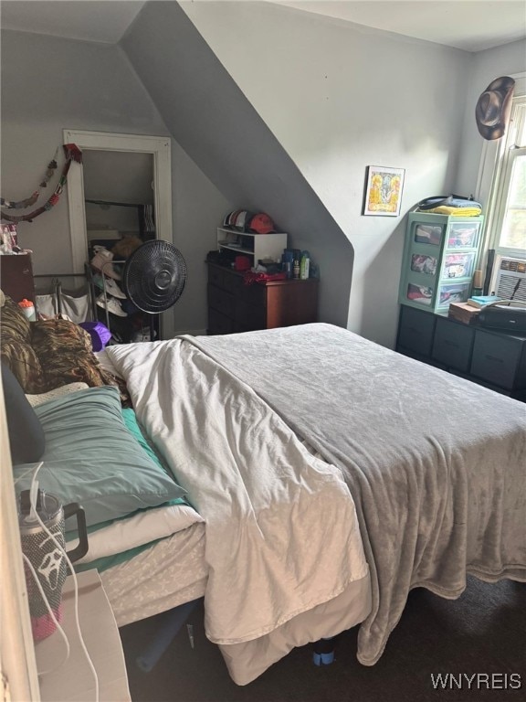 545 Tronolone Pl, Niagara Falls, NY 14301 - bedroom featuring vaulted ceiling
