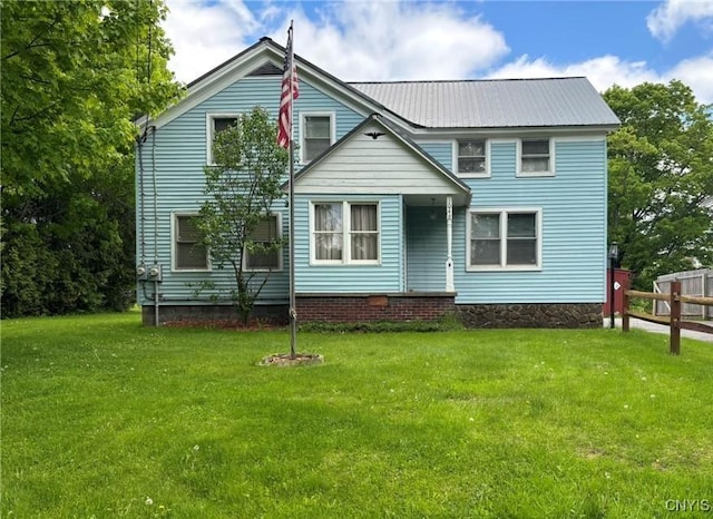 1046 Ammon Rd, Lewis, NY 13489 - back of property with a metal roof