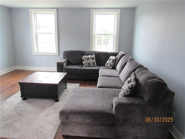 4 Geneva St, Lyons, NY 14489 - living room featuring healthy amount of natural light and wood finished floors