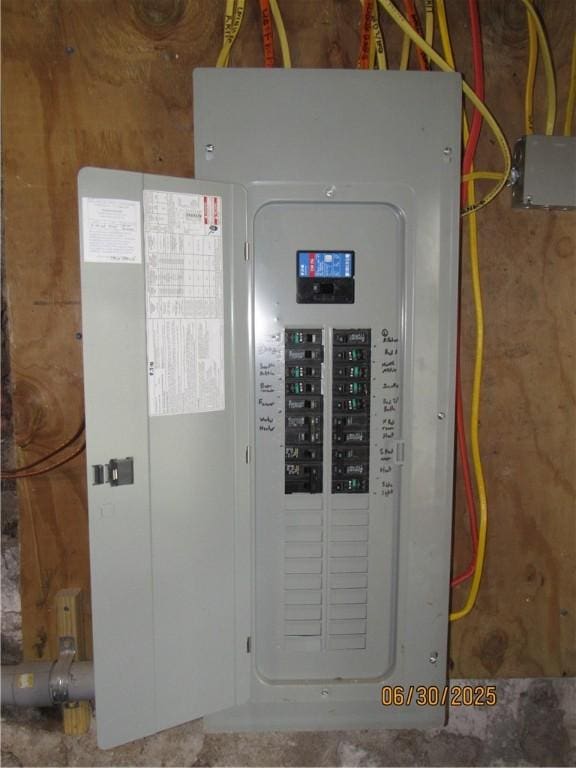 4 Geneva St, Lyons, NY 14489 - utility room featuring electric panel