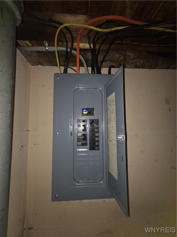 465 18th St, Niagara Falls, NY 14303 - utilities with electric panel