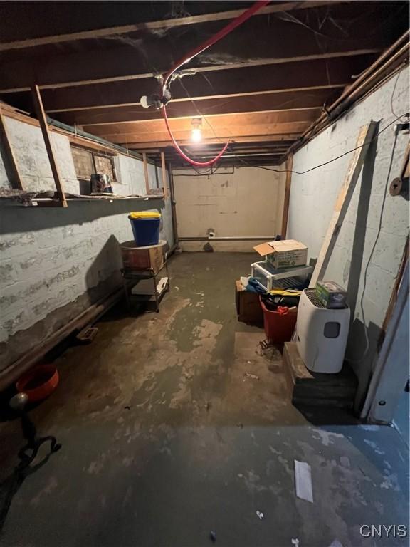 11 Canal St, Mentz, NY 13140 - view of unfinished basement
