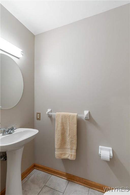 4024 Bond St, Hamburg, NY 14219 - bathroom with a sink and tile patterned flooring