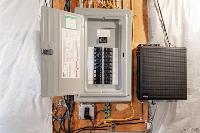 4024 Bond St, Hamburg, NY 14219 - utility room with electric panel