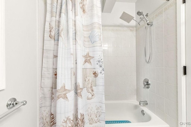 3306 Glen Abbey, Lysander, NY 13135 - bathroom featuring shower / bath combo with shower curtain