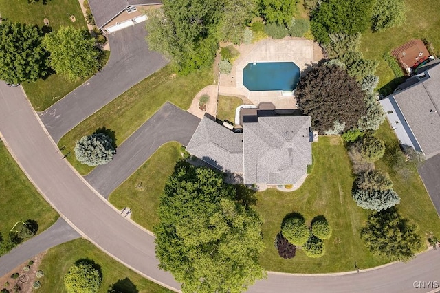 3306 Glen Abbey, Lysander, NY 13135 - bird's eye view of a pool area