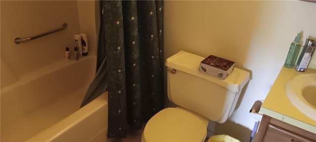 372 Windsong Rd, Harpersfield, NY 13786 - bathroom featuring vanity and shower / tub combo with curtain