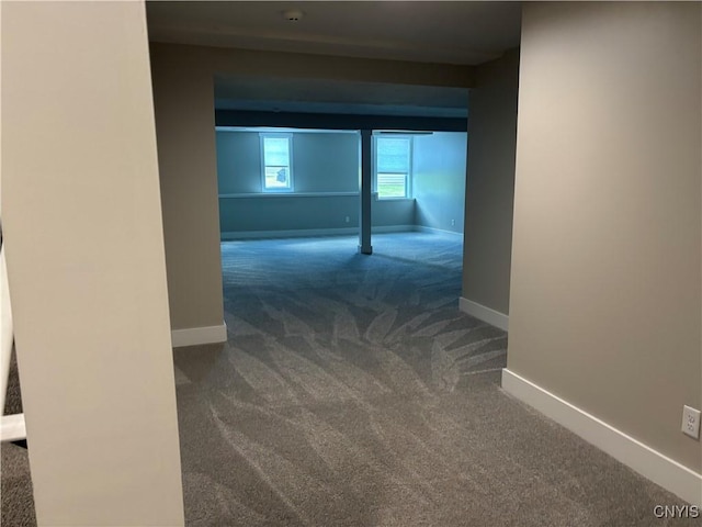105 Austin Meadows Dr S, Manlius, NY 13104 - corridor with carpet flooring